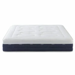 Ensemble Matelas Ressorts Et Mémoire De Forme, Sommier Constellation Et Pieds Rêve 600 - SOMEO -Doublures De Lit Soldes 2024 reve 600 face fond blanc 387 28