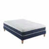 Ensemble Matelas Ressorts Et Mémoire De Forme, Sommier Et Pieds Rêve 600 - SOMEO