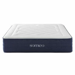 Ensemble Matelas Ressorts, Latex Et Mémoire De Forme, Sommier Et Pieds Rêve 700 - SOMEO -Doublures De Lit Soldes 2024 reve 700 face fond blanc 361 5