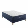 Ensemble Matelas Ressorts, Latex Et Mémoire De Forme, Sommier Et Pieds Rêve 700 - SOMEO -Doublures De Lit Soldes 2024 reve 700 mat som 3 4 fond blanc