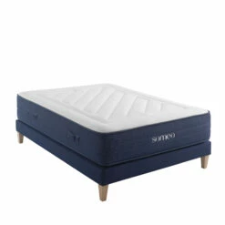 Ensemble Matelas Ressorts, Latex Et Mémoire De Forme, Sommier Et Pieds Rêve 700 - SOMEO