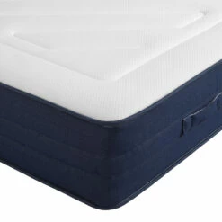 Ensemble Matelas Ressorts, Latex Et Mémoire De Forme, Sommier Et Pieds Rêve 700 - SOMEO -Doublures De Lit Soldes 2024 reve 700 zoom lateral fond blanc 2 6