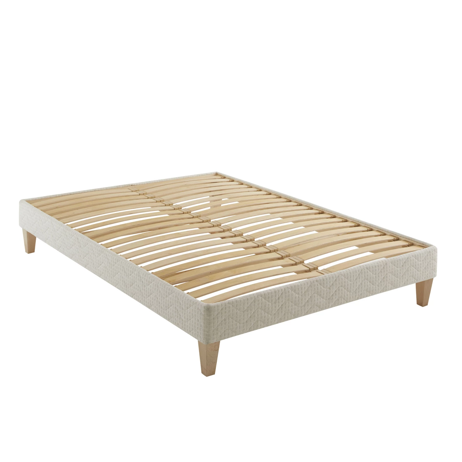Ensemble Matelas Mousse Recyclée, Sommier Et Pieds Aube 400 - SOMEO 8 Ensemble Matelas Mousse Recyclée, Sommier Et Pieds Aube 400 - SOMEO – Image 6