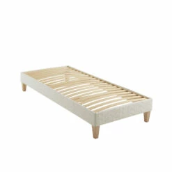 Ensemble Matelas Mousse Recyclée, Sommier Et Pieds Aube 400 - SOMEO 31 Ensemble Matelas Mousse Recyclée, Sommier Et Pieds Aube 400 - SOMEO -Doublures De Lit Soldes 2024 sommier aube 90x200 3 4 fond blanc 35
