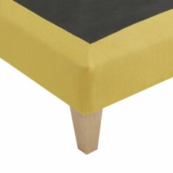 Ensemble Matelas Mousse, Sommier, Pieds, Tête De Lit, Couette Et Oreiller Aurore 200 - SOMEO -Doublures De Lit Soldes 2024 sommier aurore zoom 3 4 fond blanc 1 13