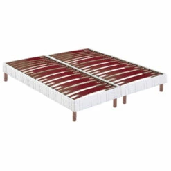 Ensemble Bultex Nano Confort Extra-ferme LIGHTNESS -Doublures De Lit Soldes 2024 sommier bultex confort bi lattes morphologiques apparentes 2x90x200