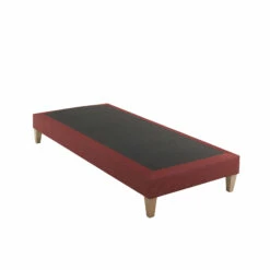 Ensemble Matelas Couchage Latex, Sommier Et Pieds Crépuscule 400 - SOMEO -Doublures De Lit Soldes 2024 sommier crepuscule 90x200 3 4 fond blanc 27
