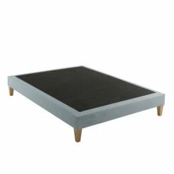 Ensemble Matelas Mémoire De Forme, Sommier, Pieds, Couette Et Oreiller Songe 600 - SOMEO -Doublures De Lit Soldes 2024 sommier songe 140x190 3 4 fond blanc 36