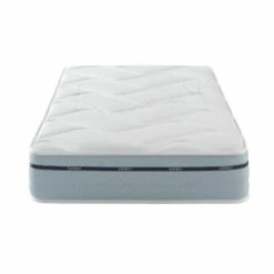 Ensemble Matelas Mémoire De Forme, Sommier, Pieds, Couette Et Oreiller Songe 500 - SOMEO -Doublures De Lit Soldes 2024 songe 500 face fond blanc 190 copie 22