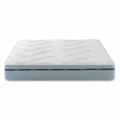 Ensemble Matelas Mémoire De Forme, Sommier Et Pieds Songe 500 - SOMEO -Doublures De Lit Soldes 2024 songe 500 face fond blanc 352 11