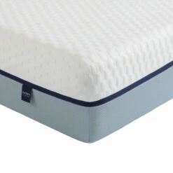 Ensemble Matelas Mémoire De Forme, Sommier, Pieds, Tête De Lit, Couette Et Oreiller Songe 600 - SOMEO -Doublures De Lit Soldes 2024 songe 600 zoom ganse zip fond blanc 1 43