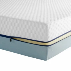 Ensemble Matelas Mémoire De Forme, Sommier, Pieds, Couette Et Oreiller Songe 600 - SOMEO -Doublures De Lit Soldes 2024 songe 600 zoom tirette fond blanc 32